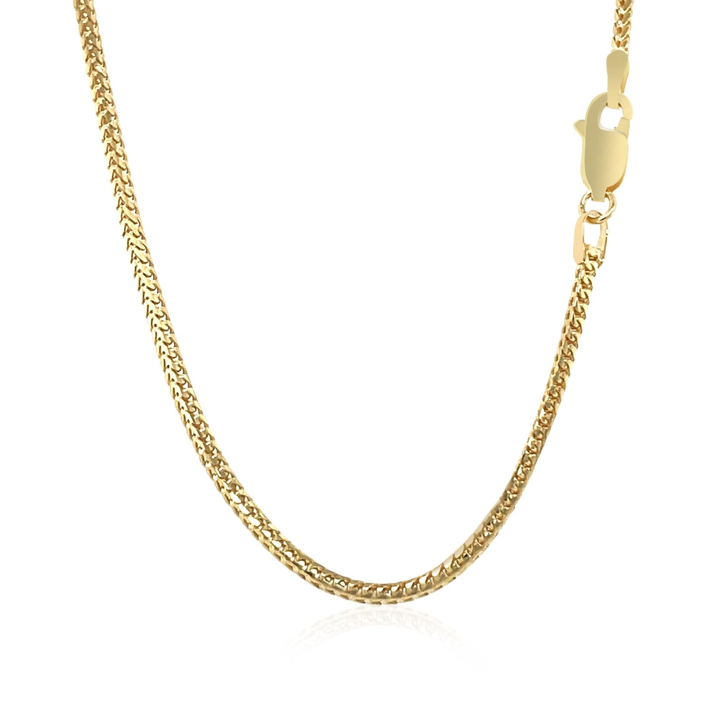 14k Yellow Gold Franco Chain 1.8mm